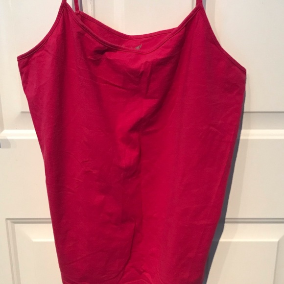 6 Time and Tru Camisole XL, 2XL, 3XL. 6 Items. Pink, Salmon, Teal, White, 2 Tan. - Picture 5 of 10